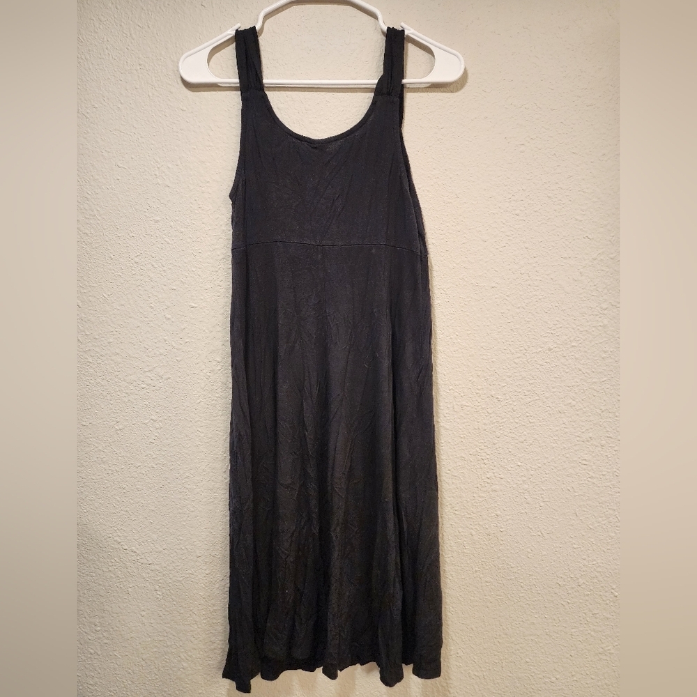 Merona Black Sleeveless Sundress Scoop Neck Casual - Picture 2 of 7